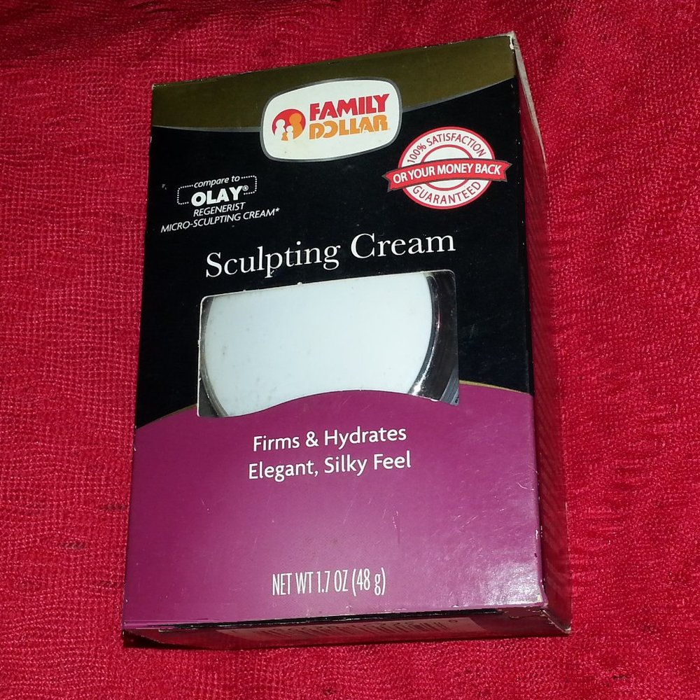 (Olay)Family Dollar Brand Regenerist Micro Sculpting Cream 1.7oz Firms Face/Neck